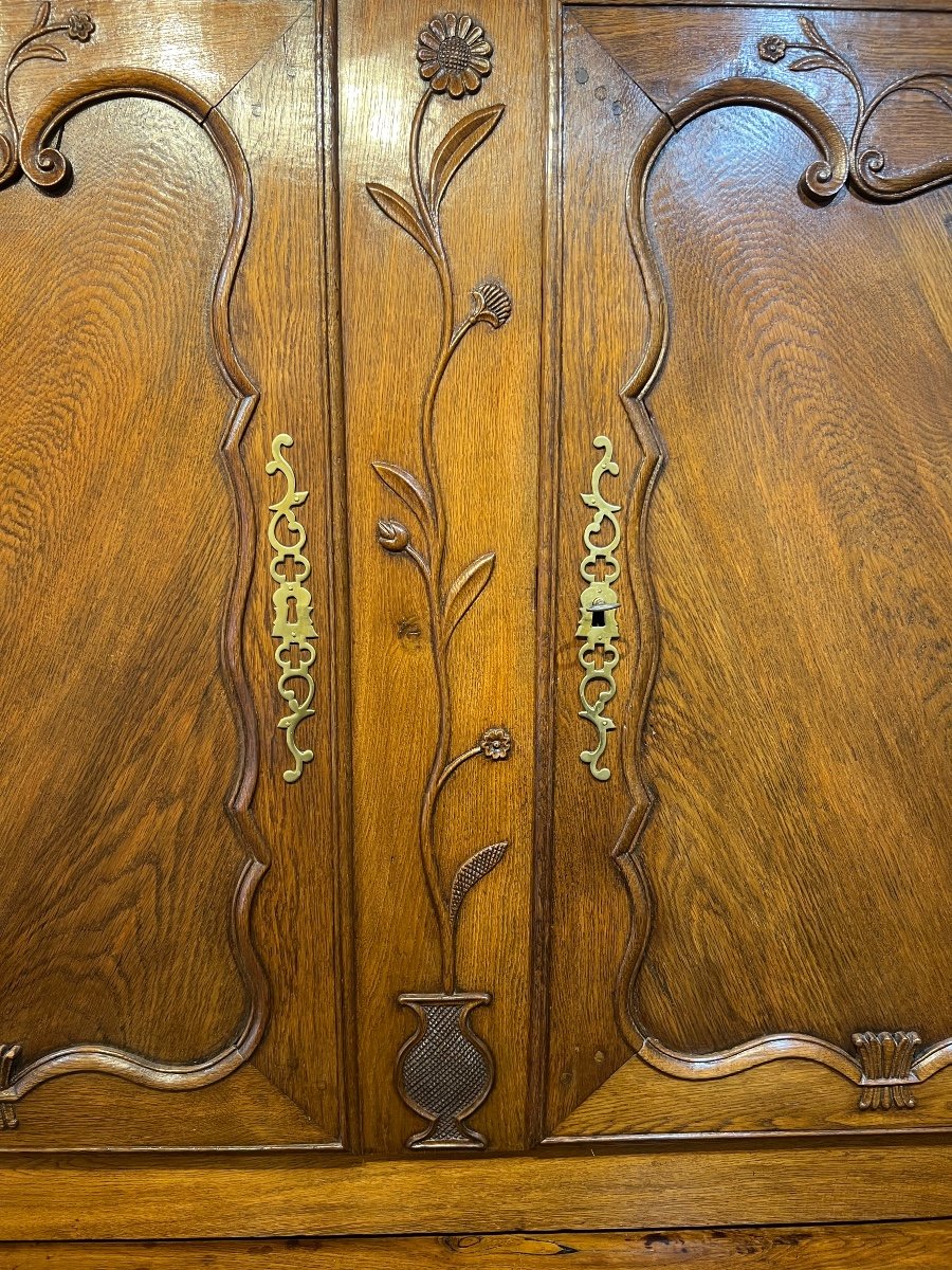 Two-body Sideboard In Lorraine Oak-photo-2