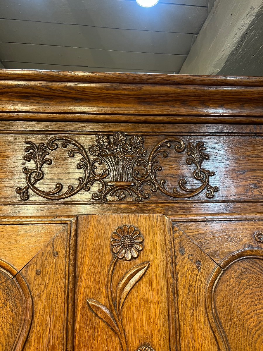 Two-body Sideboard In Lorraine Oak-photo-3