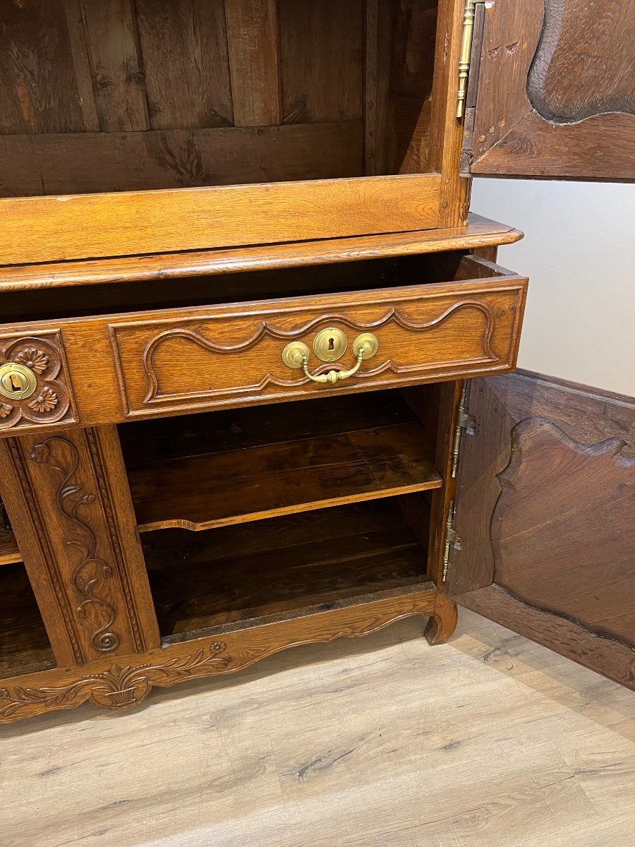 Two-body Sideboard In Lorraine Oak-photo-7