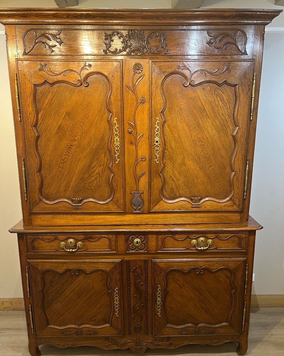 Two-body Sideboard In Lorraine Oak