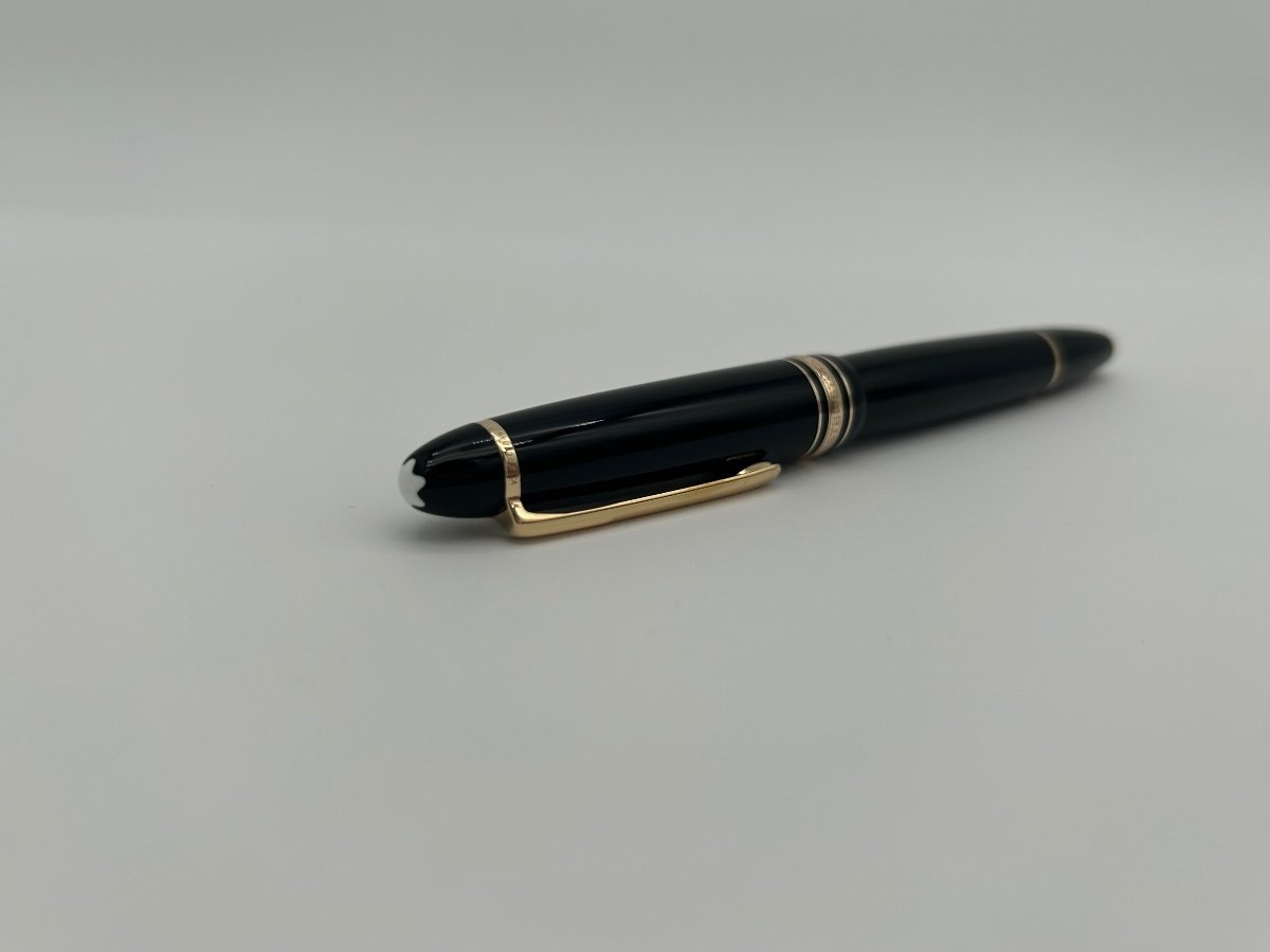 Stylo Plume Montblanc Meisterstück Classique Doré-photo-2