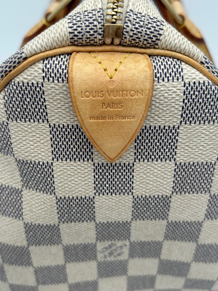 Louis Vuitton Speedy 30 Damier Azur Bag-photo-1