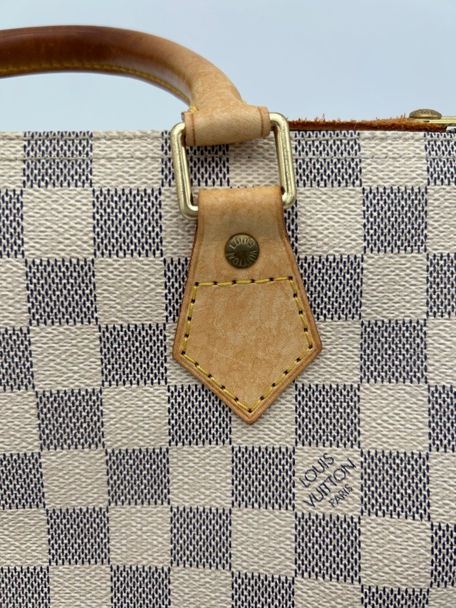 Louis Vuitton Speedy 30 Damier Azur Bag-photo-2