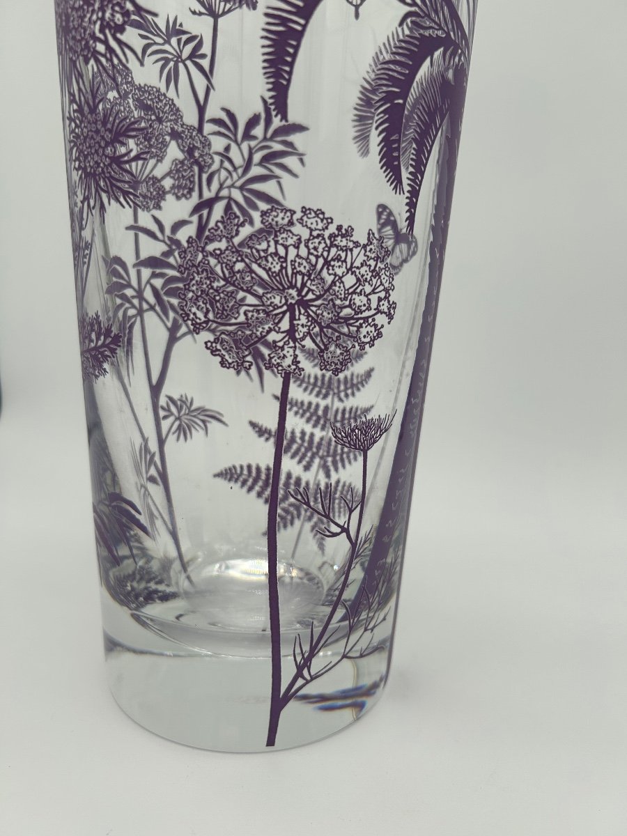 Baccarat Serigraphy Vase-photo-1