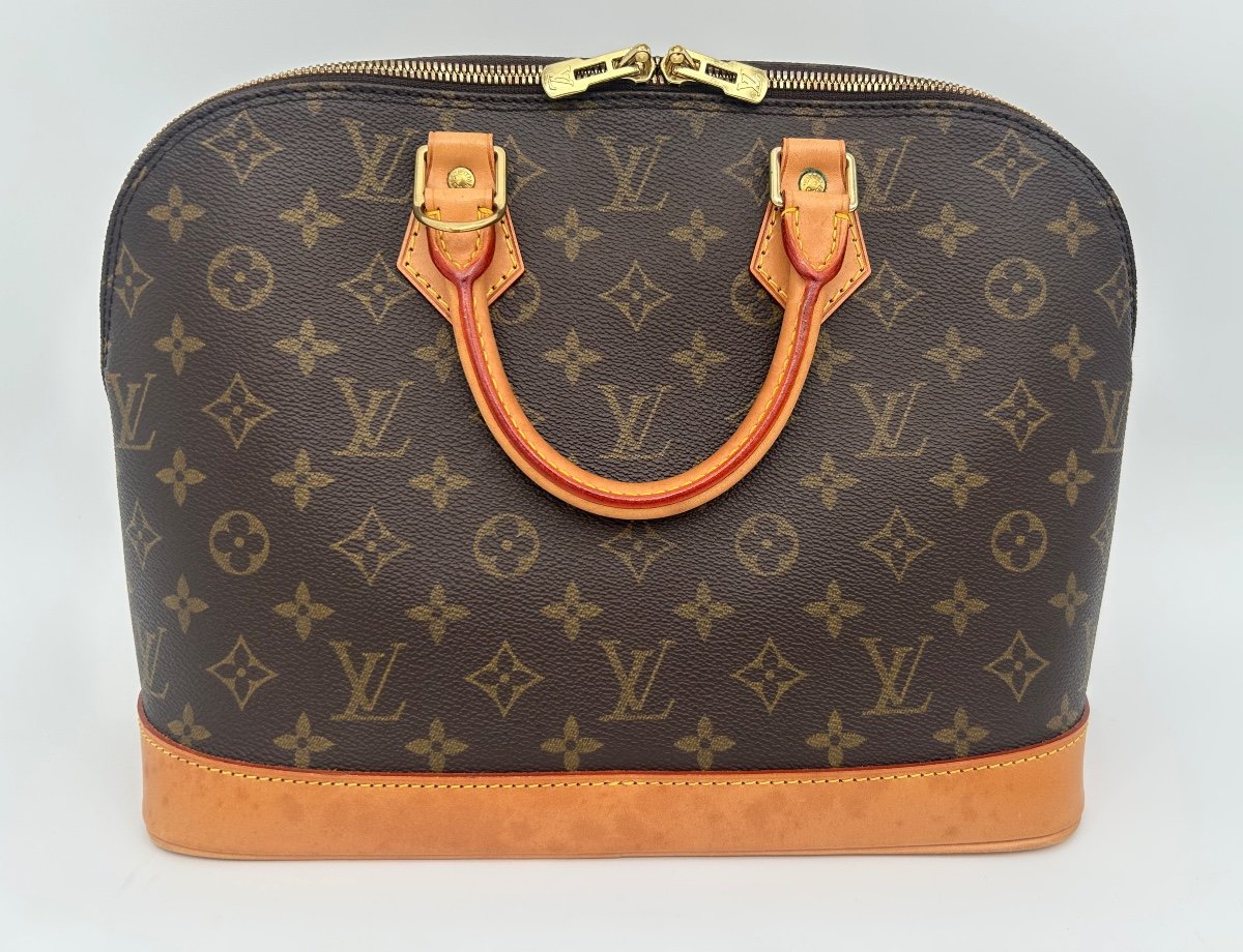 Louis Vuitton Alma Monogram Handbag