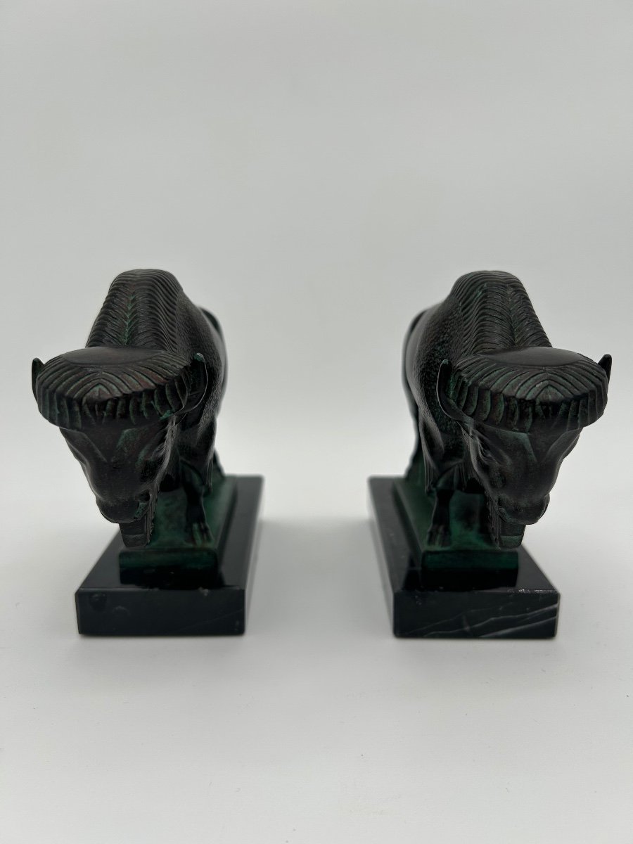 Pair Of Bookends - Max Le Verrier 1891 - 1973-photo-3