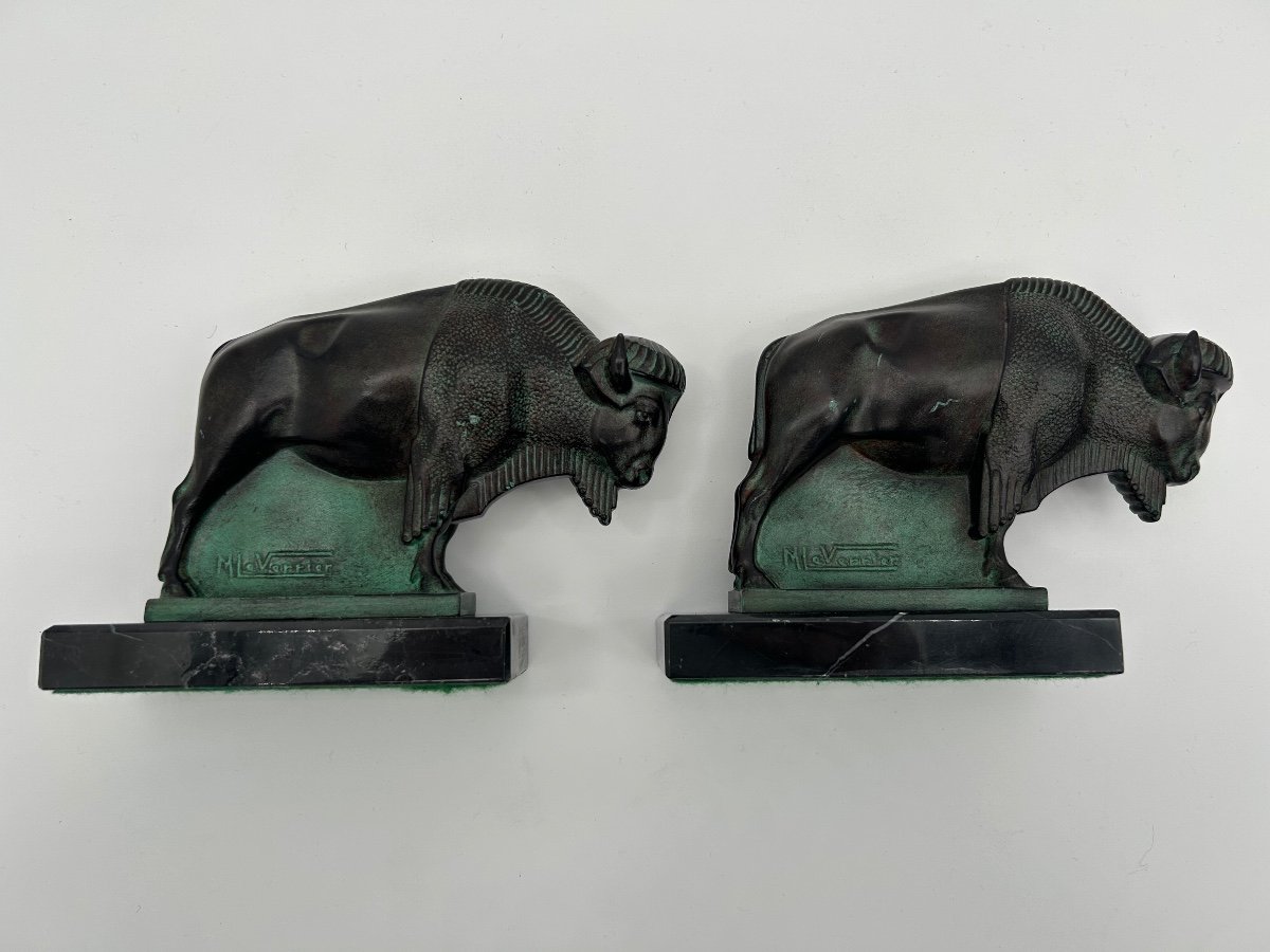 Pair Of Bookends - Max Le Verrier 1891 - 1973-photo-2