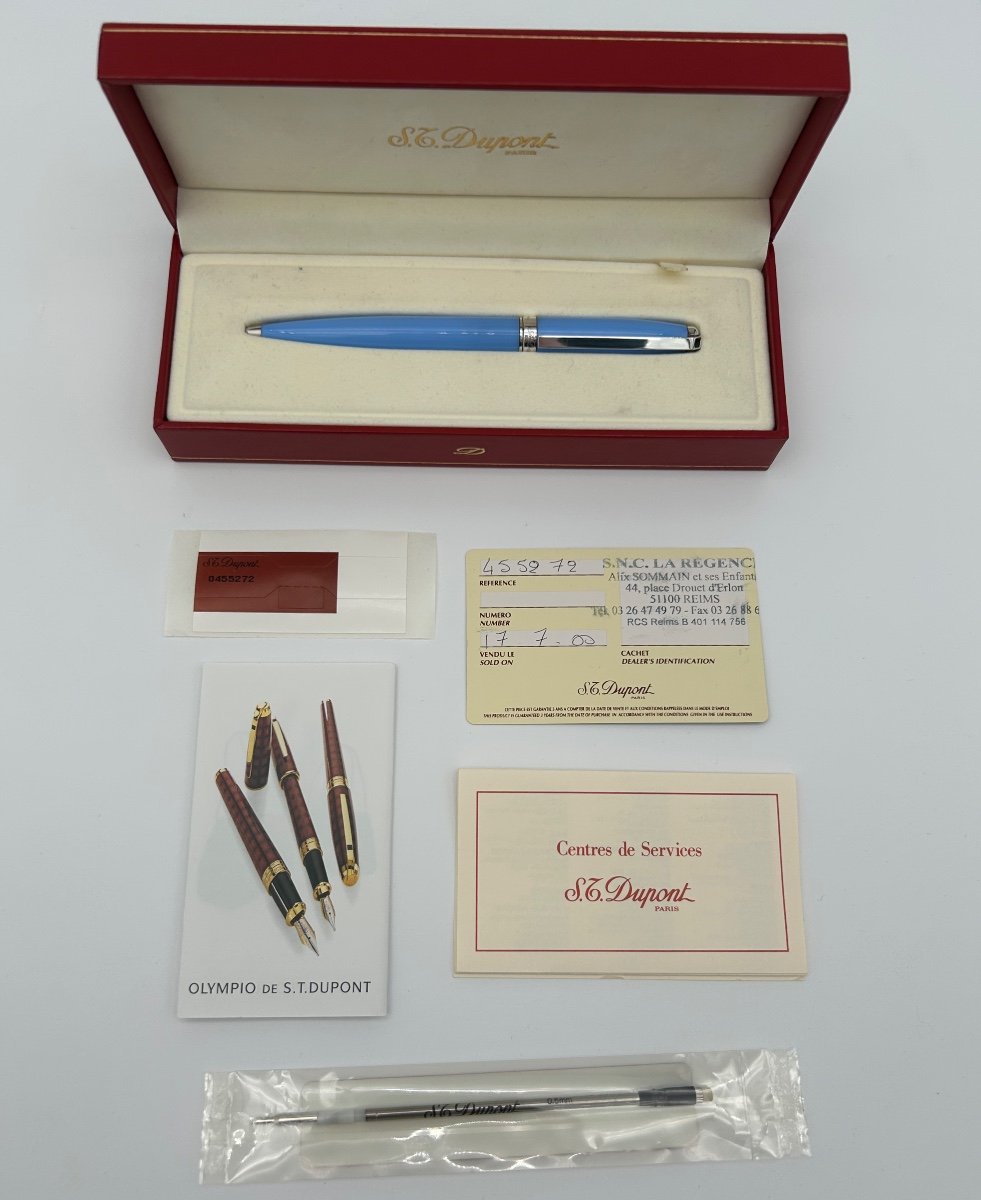 Dupont Reversible Ballpoint Pen And Mechanical Pencil -photo-2