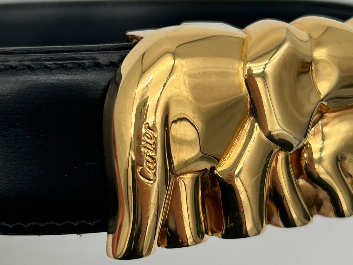 CEINTURE CARTIER ELEPHANTS-photo-2