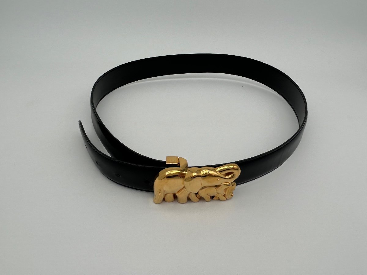 CEINTURE CARTIER ELEPHANTS-photo-4