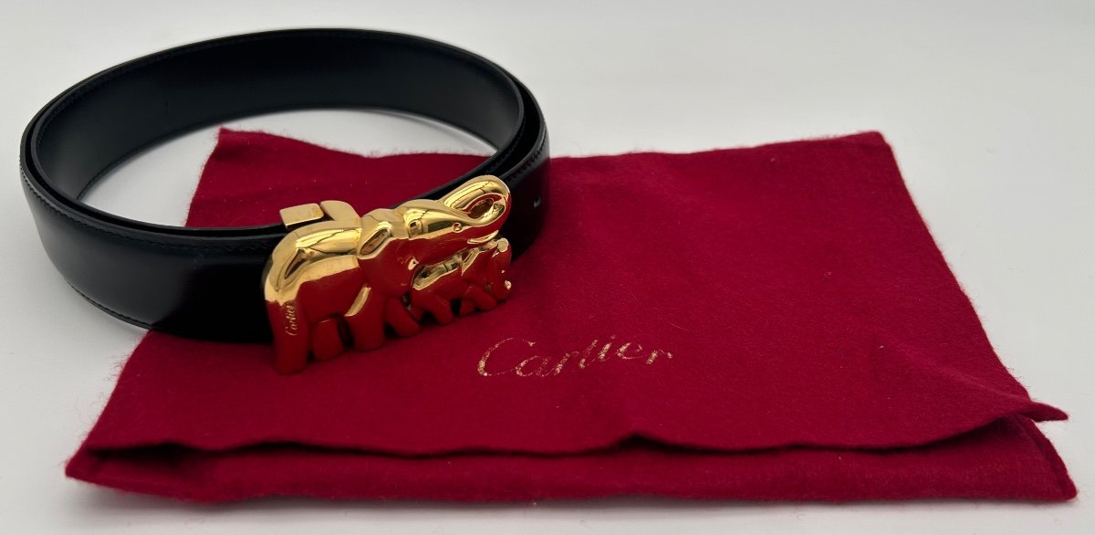 CEINTURE CARTIER ELEPHANTS