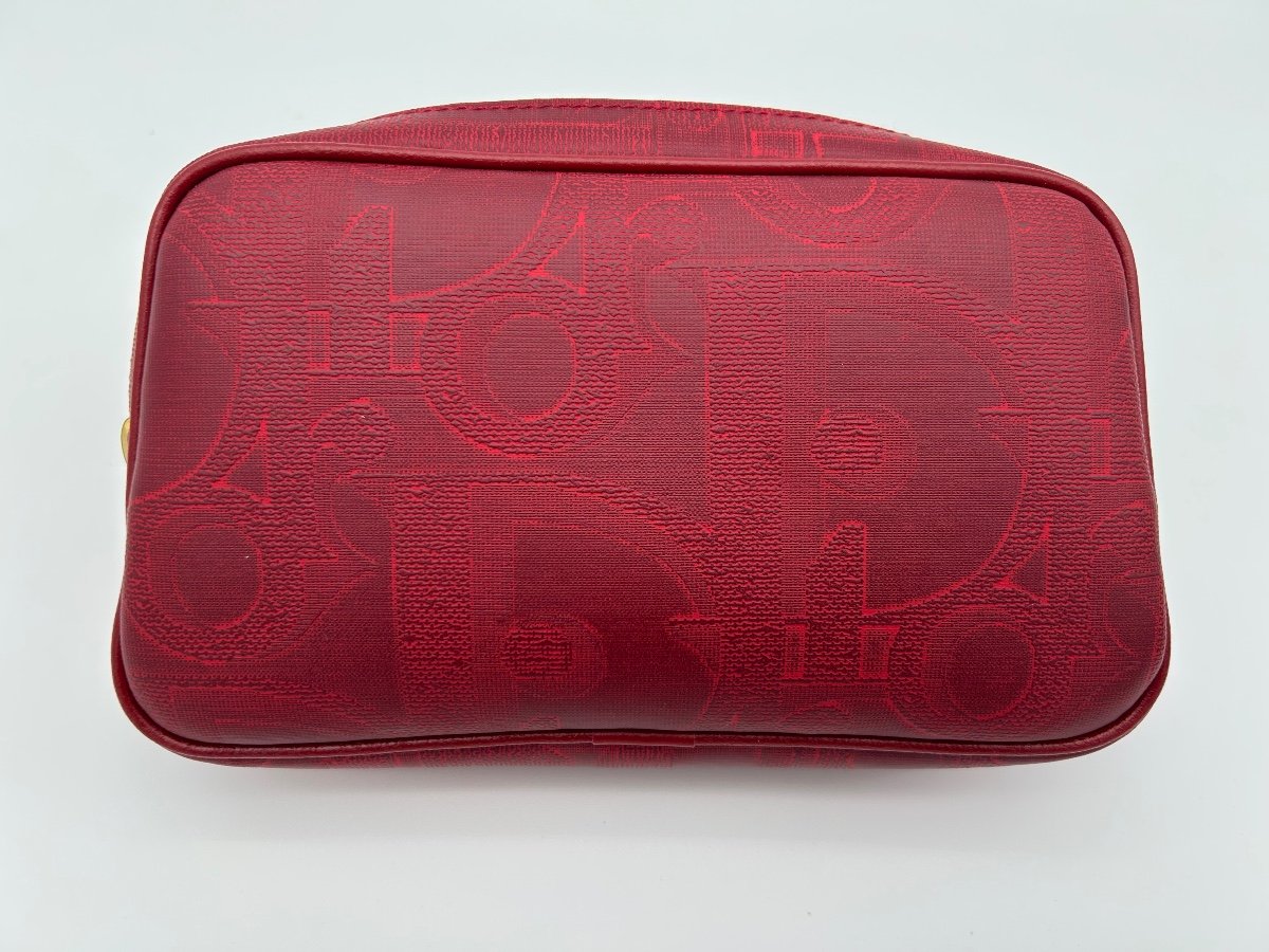 Christian Dior Red/burgundy Pouch-photo-4