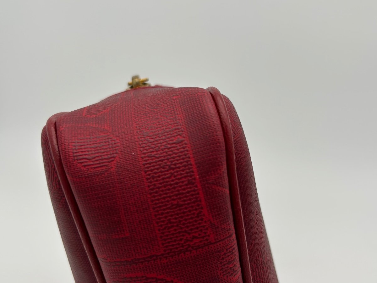 Christian Dior Red/burgundy Pouch-photo-3