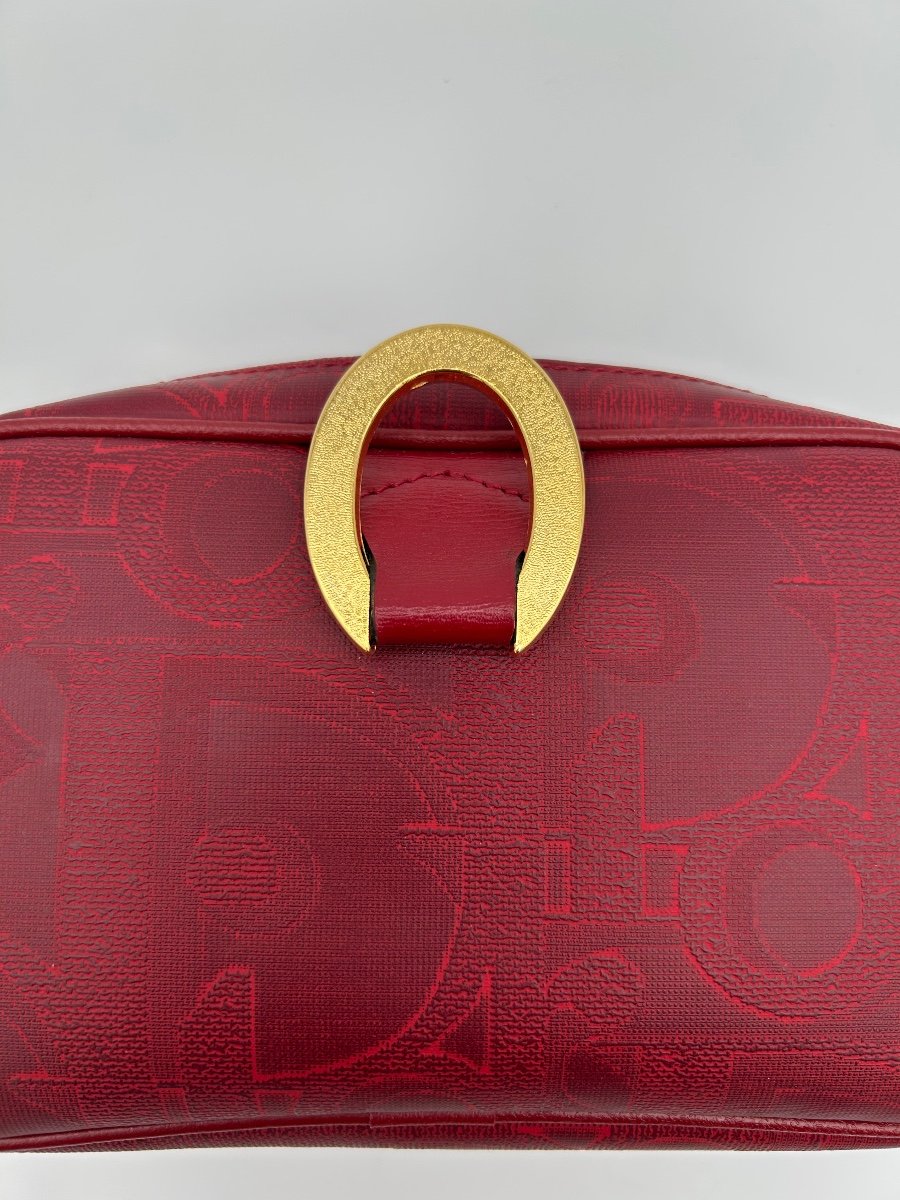 Christian Dior Red/burgundy Pouch-photo-8