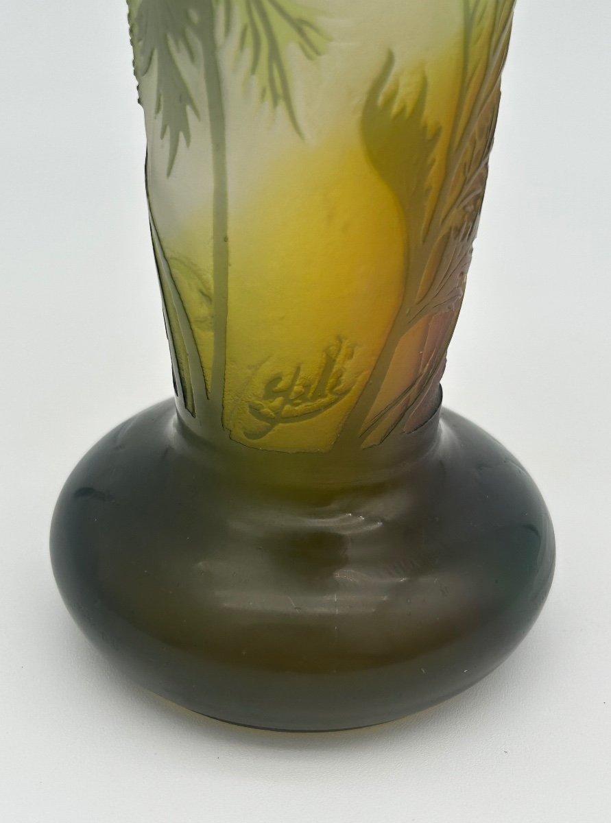 Vase Galle Papillon -photo-3