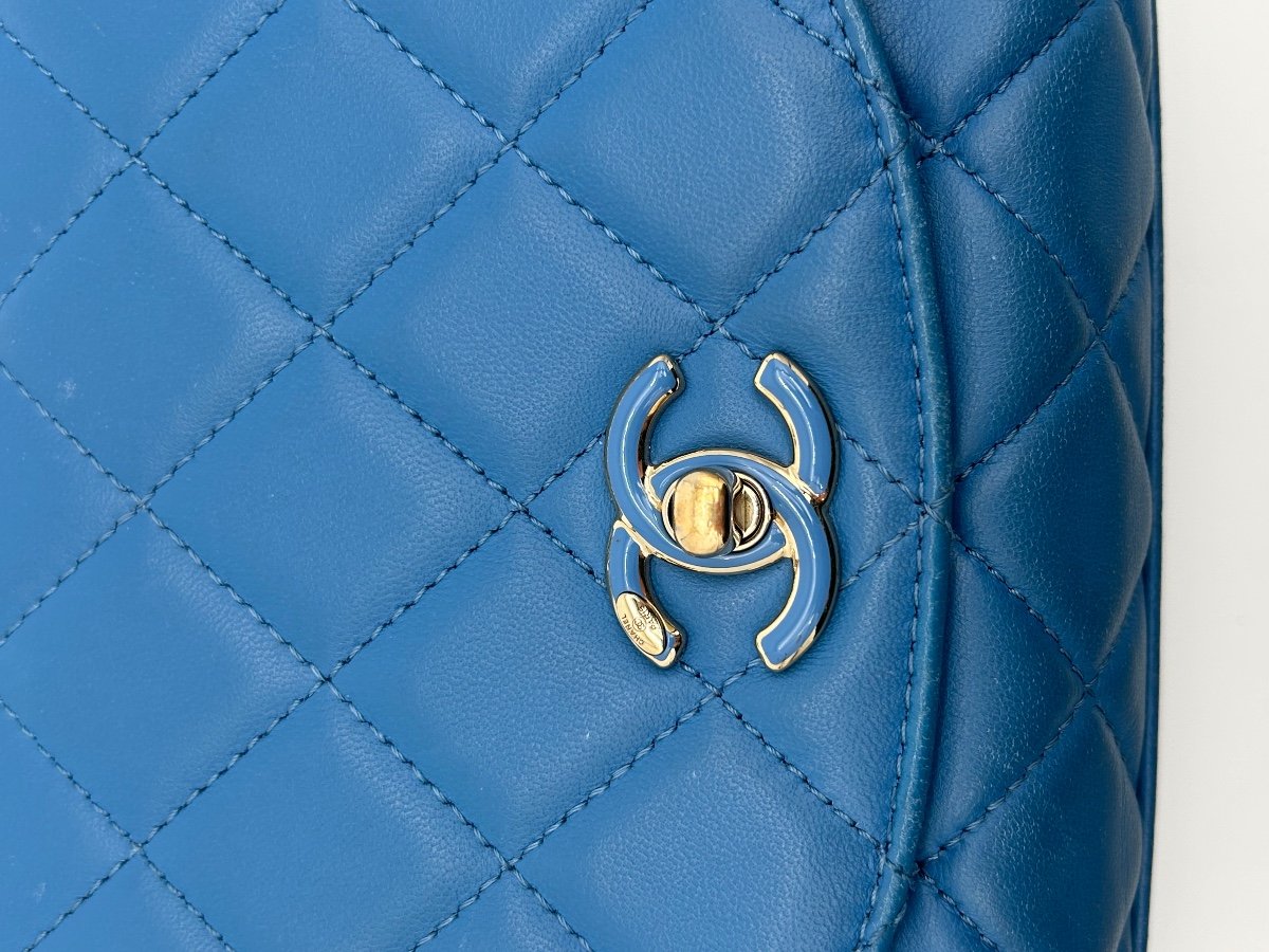 Sac Chanel Timeless Bleu-photo-1