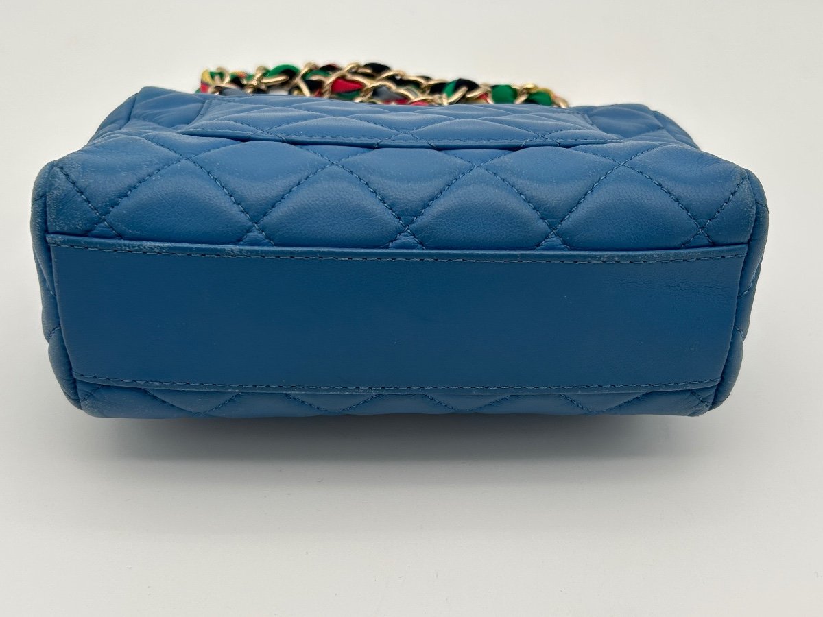 Sac Chanel Timeless Bleu-photo-2