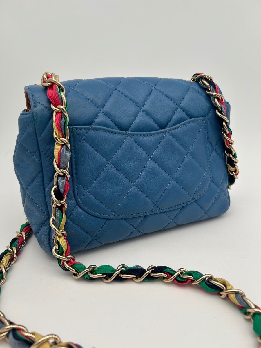 Sac Chanel Timeless Bleu-photo-8