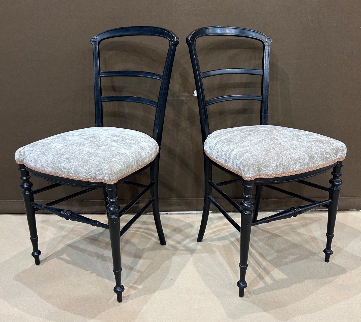 Pair Of Demoiselle Chairs - Napoleon III Period