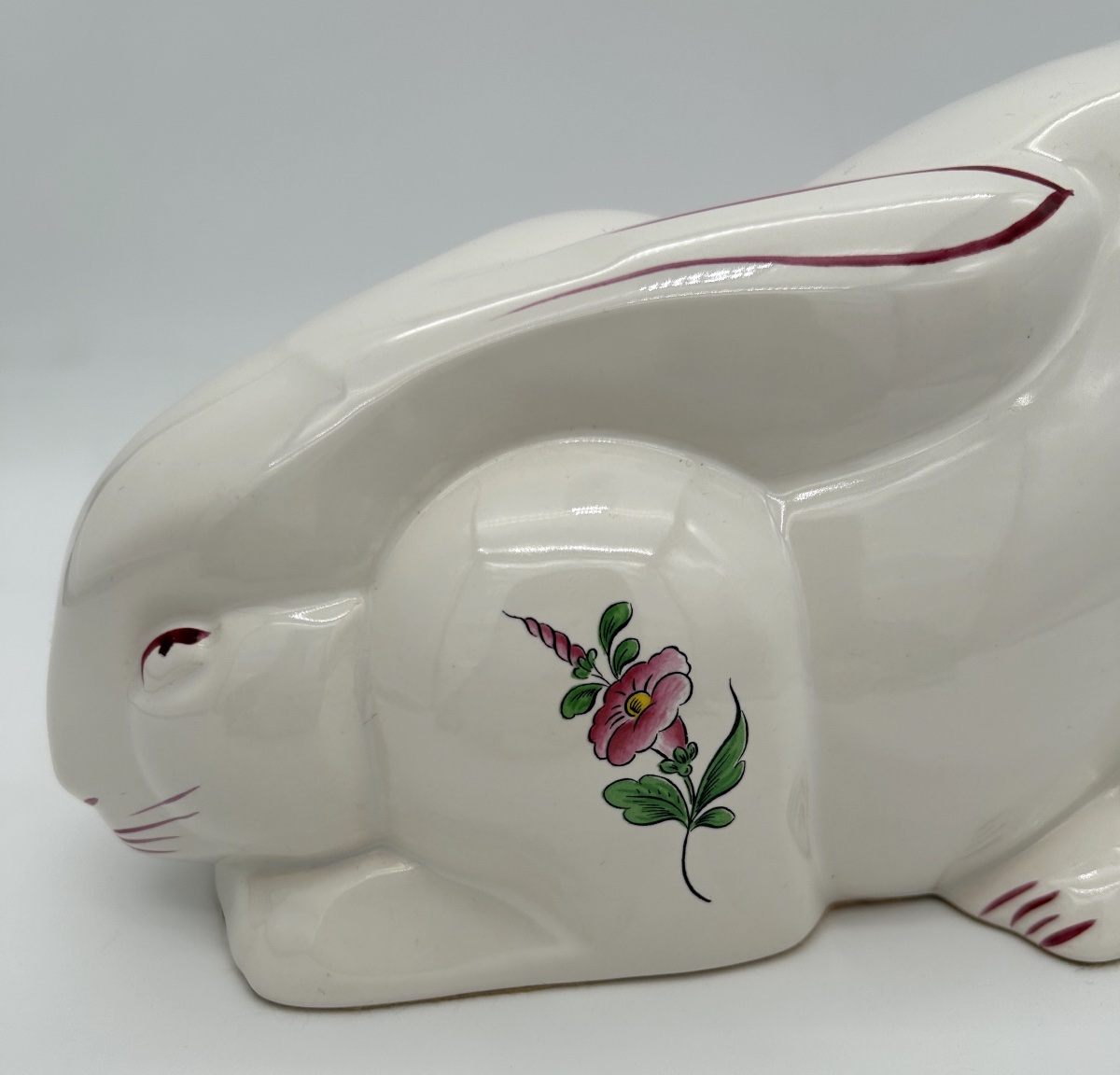 Lapin En Faience De Luneville-photo-4