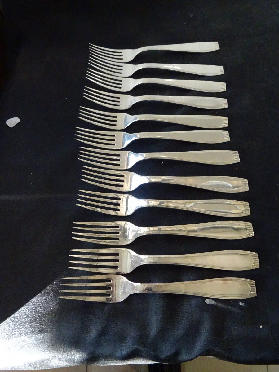 Alfenide Silver Plated Cutlery Set 37 Pieces-photo-4