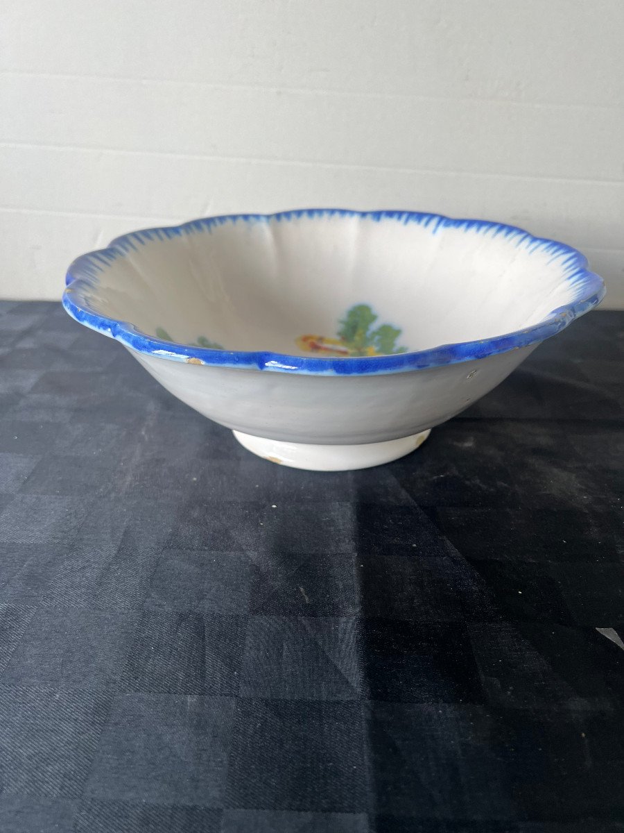 Earthenware Bowl From The South West, Thiviers Landscape Decor-photo-1