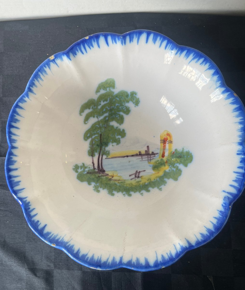 Earthenware Bowl From The South West, Thiviers Landscape Decor