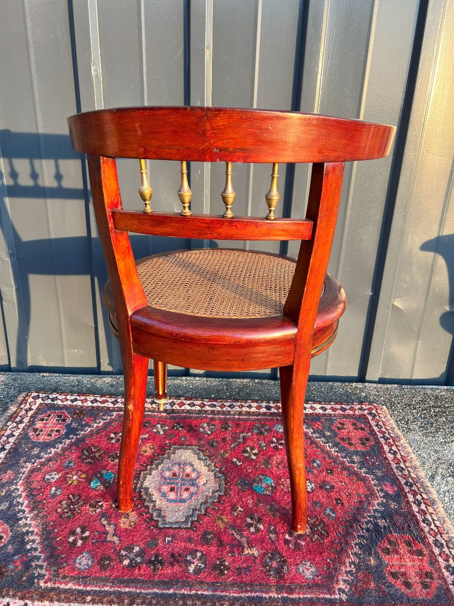 Fauteuil De Bureau Style  Louis XVI -photo-4