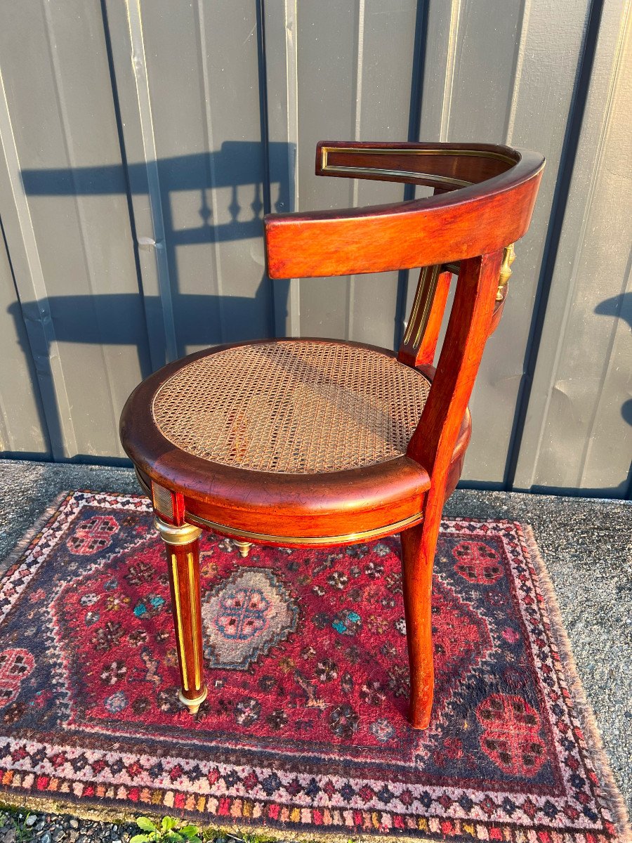 Fauteuil De Bureau Style  Louis XVI -photo-1