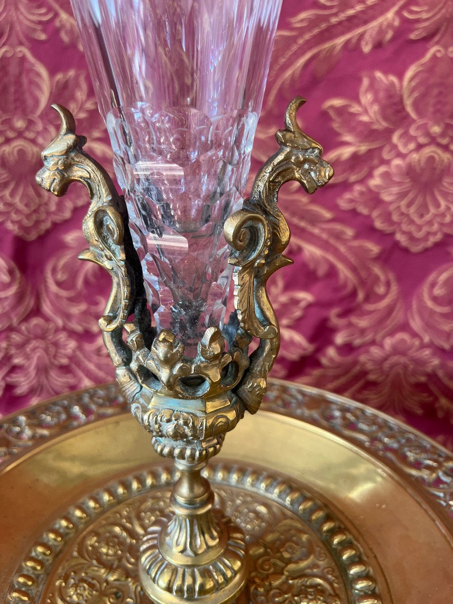 Coupe Vase Soliflore Style Renaissance-photo-2