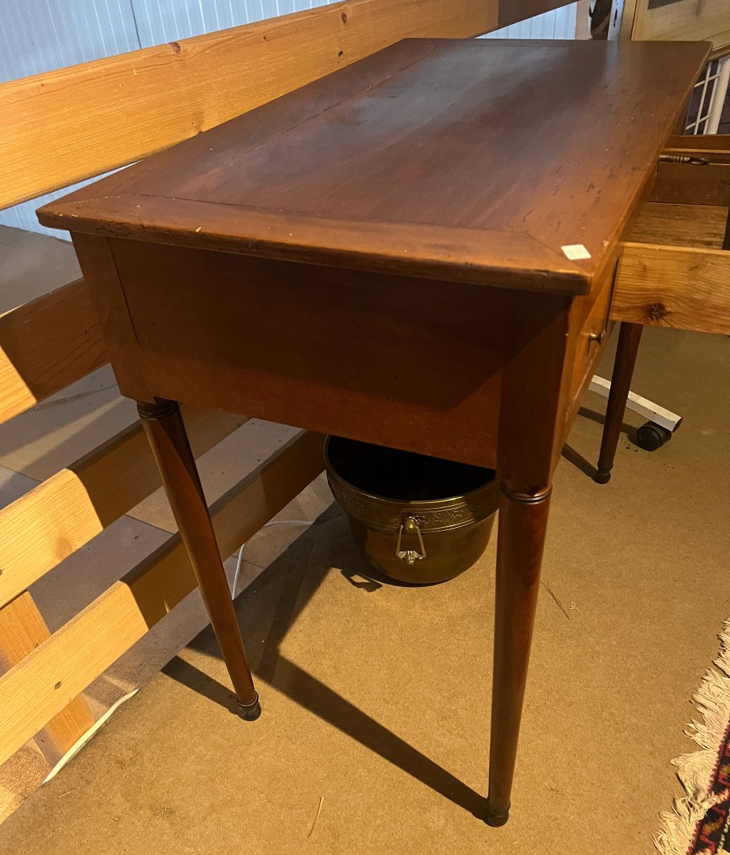 Directoire Period Walnut Dressing Table-photo-3