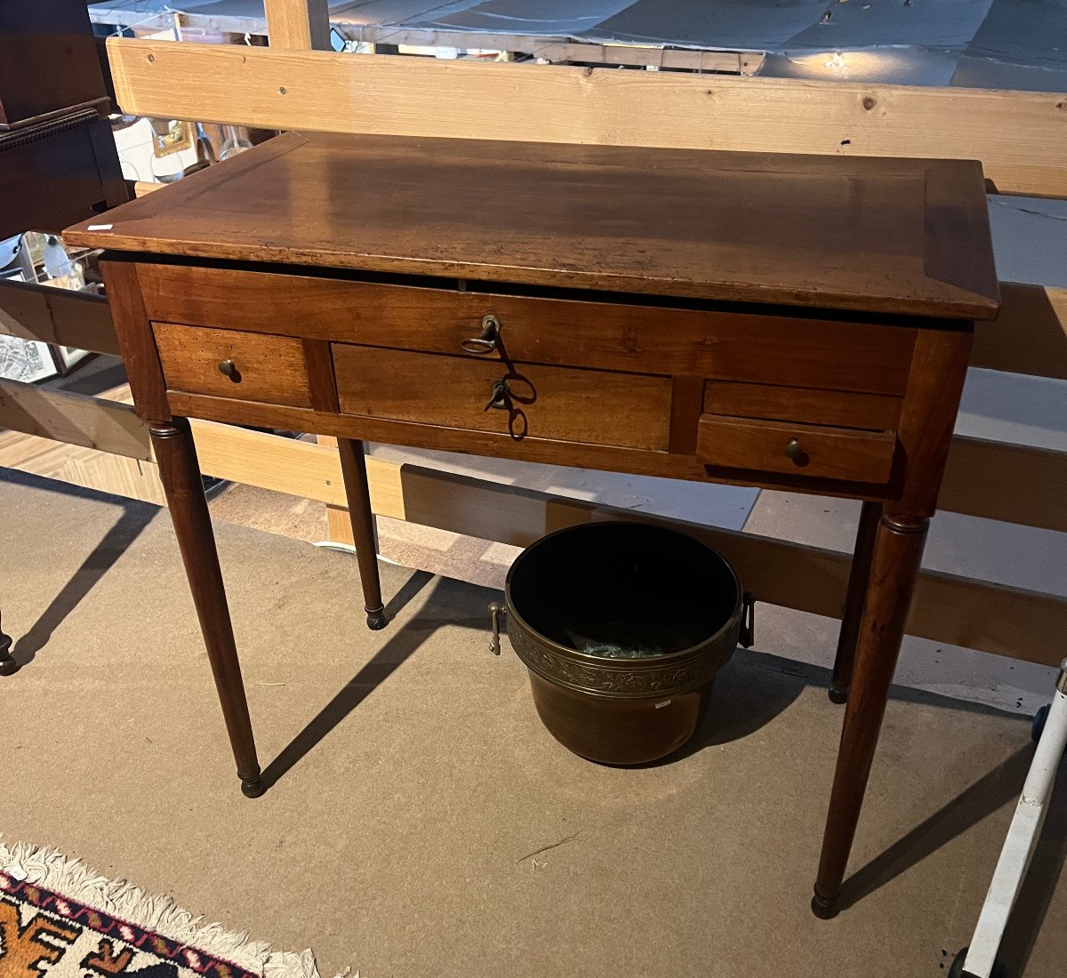 Directoire Period Walnut Dressing Table