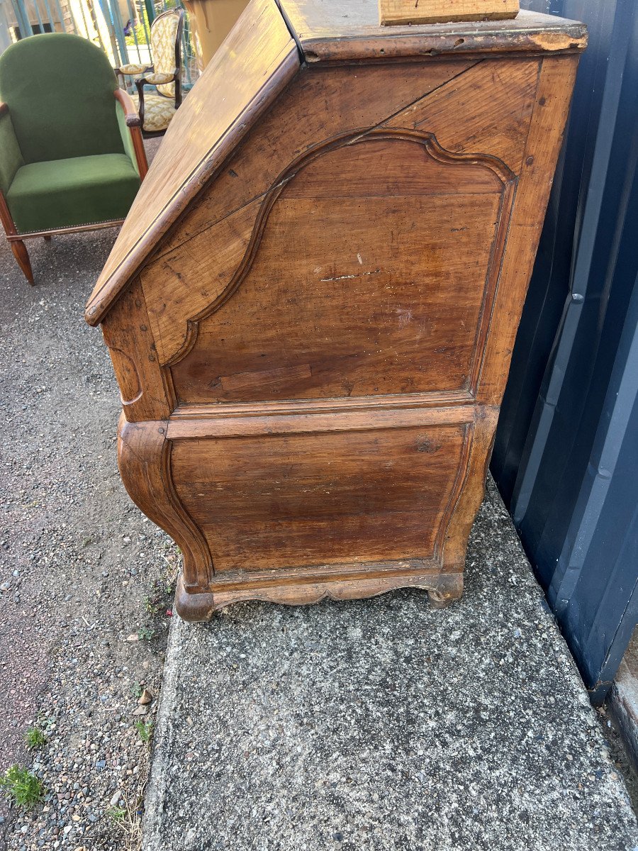 Louis XV Period Scriban Cabinet Commode -photo-1