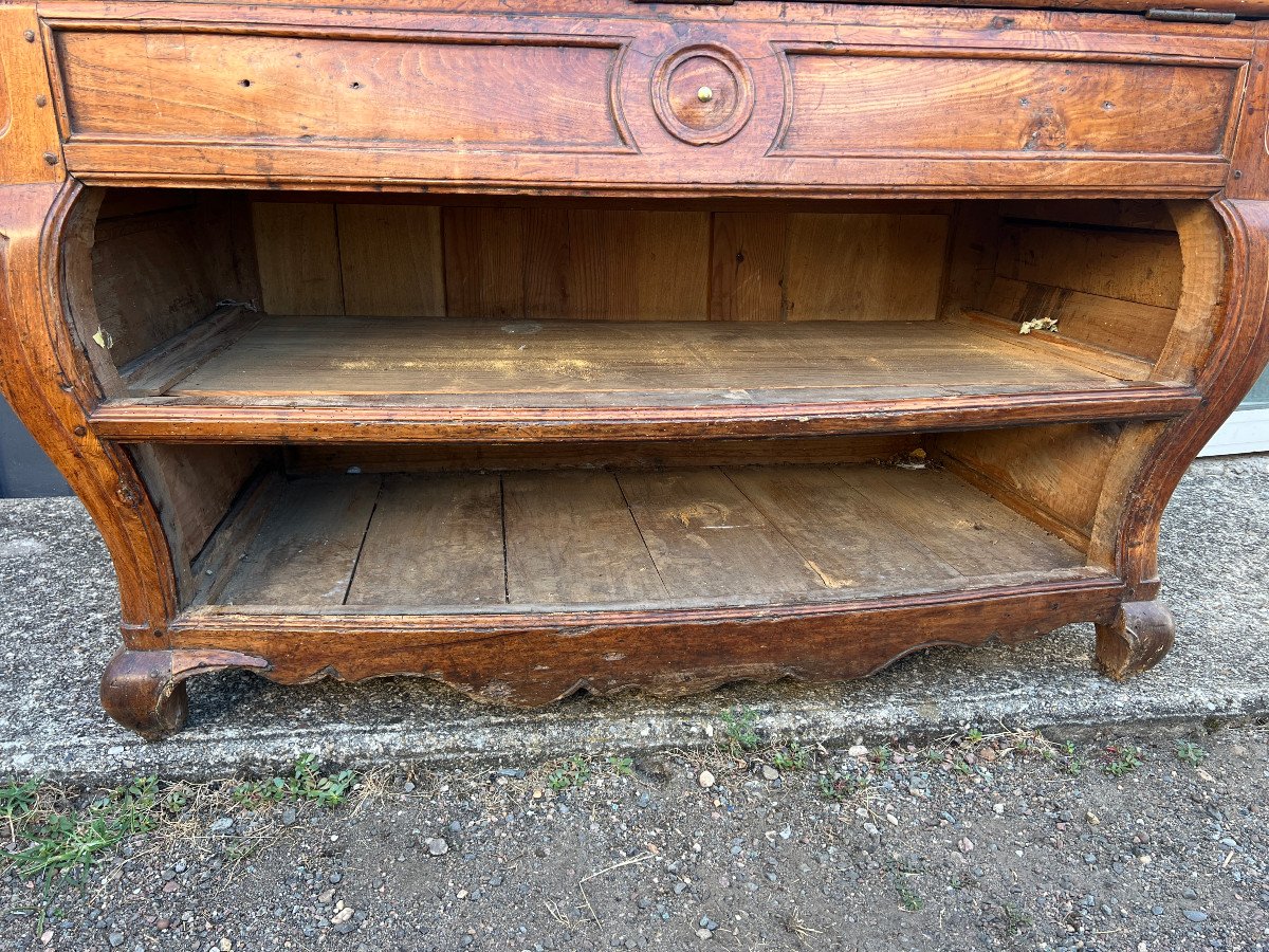 Louis XV Period Scriban Cabinet Commode -photo-2