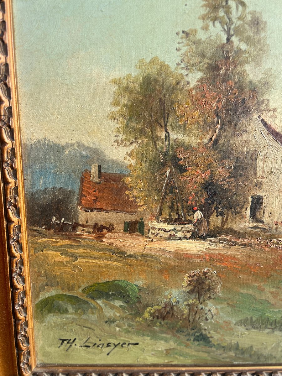 Th. Linsyer Animated Landscape At The Farm-photo-3