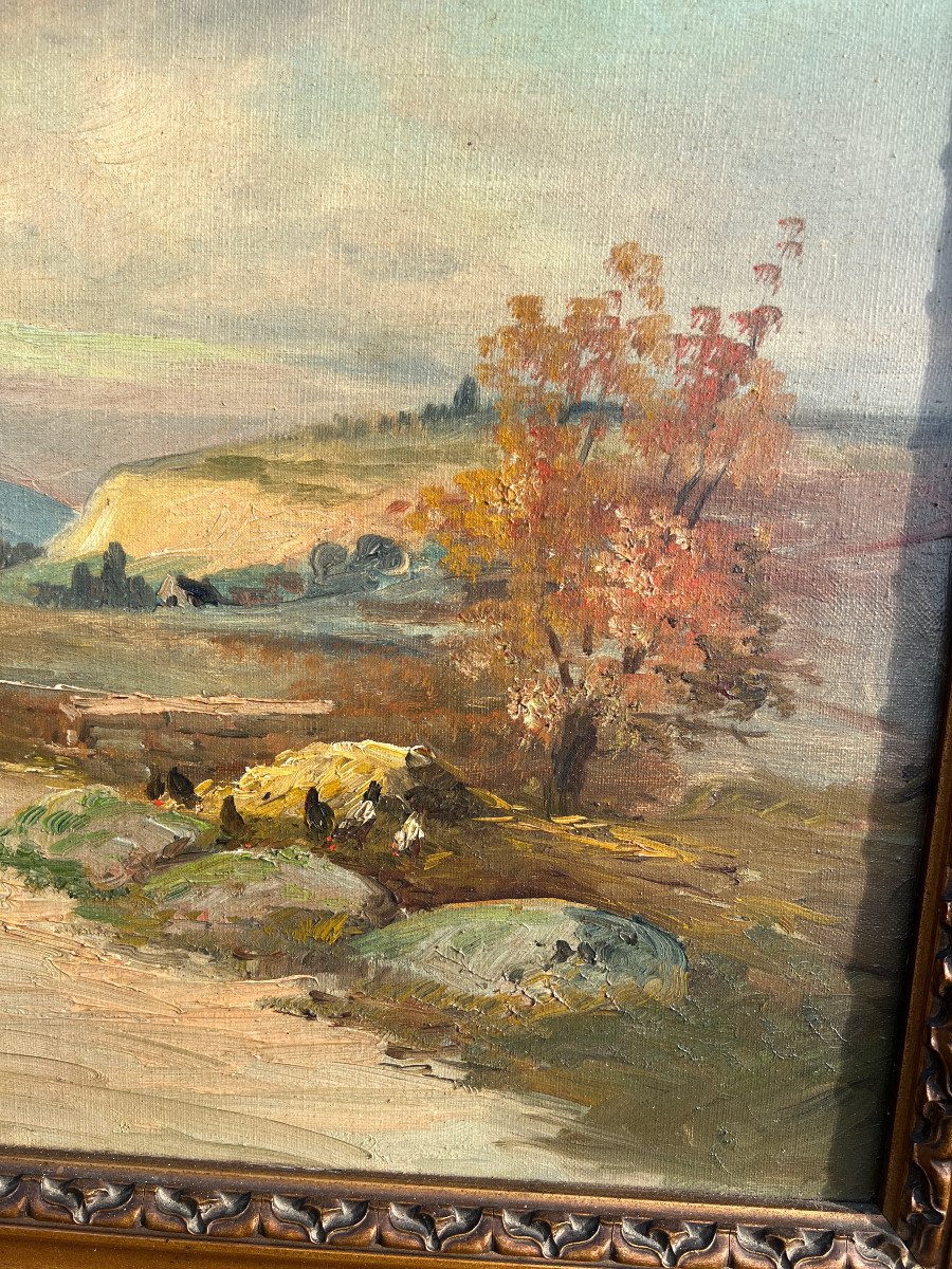 Th. Linsyer Animated Landscape At The Farm-photo-2