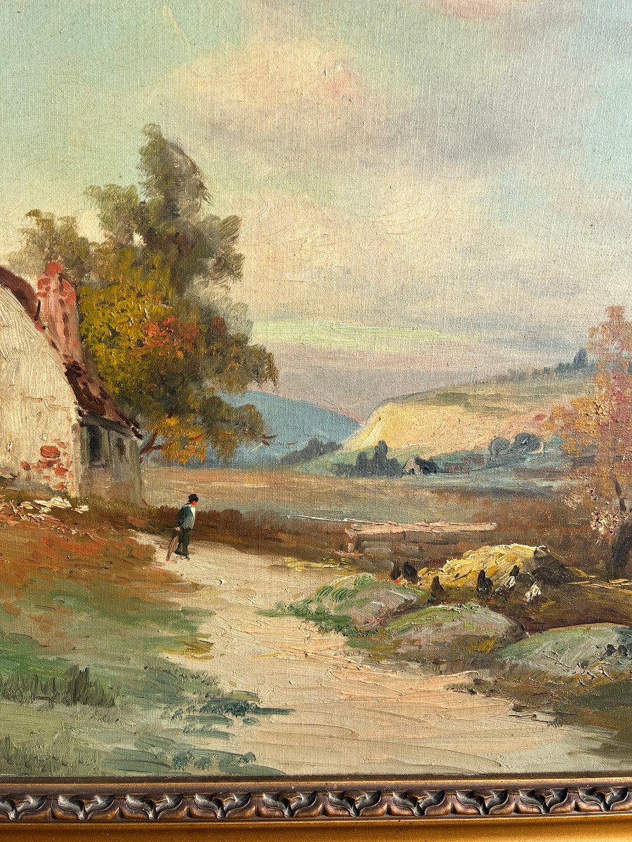 Th. Linsyer Animated Landscape At The Farm-photo-3