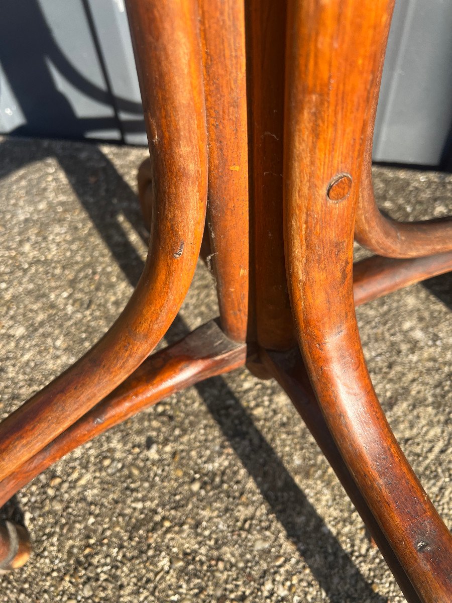 Porte-manteau Ou Perroquet Bois Courbé , Dans Le Goût De Thonet-photo-2