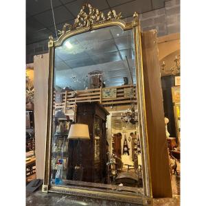 L XVI Style Gilded Mirror