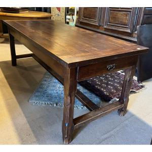 Solid Oak Farmhouse Table