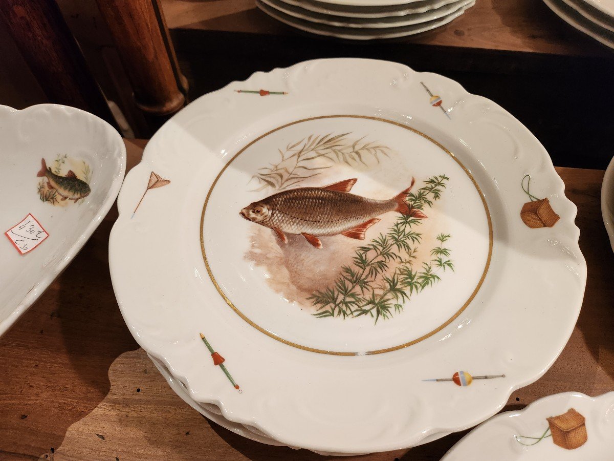 Porcelain Fish Service-photo-3