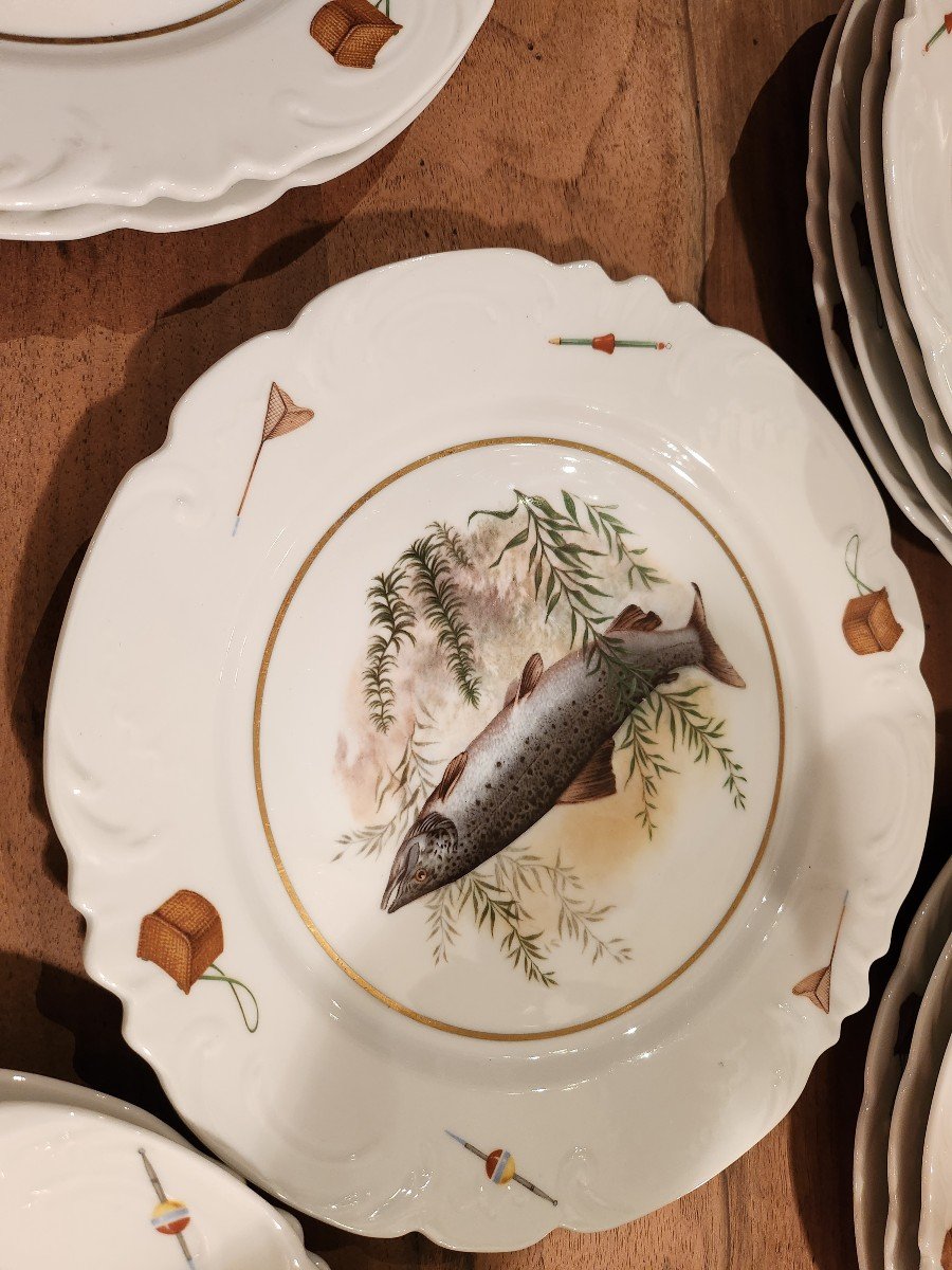 Porcelain Fish Service-photo-4