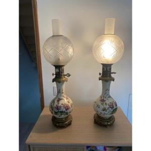 Beautiful Pair Of Lamps From The Napoleon III Period