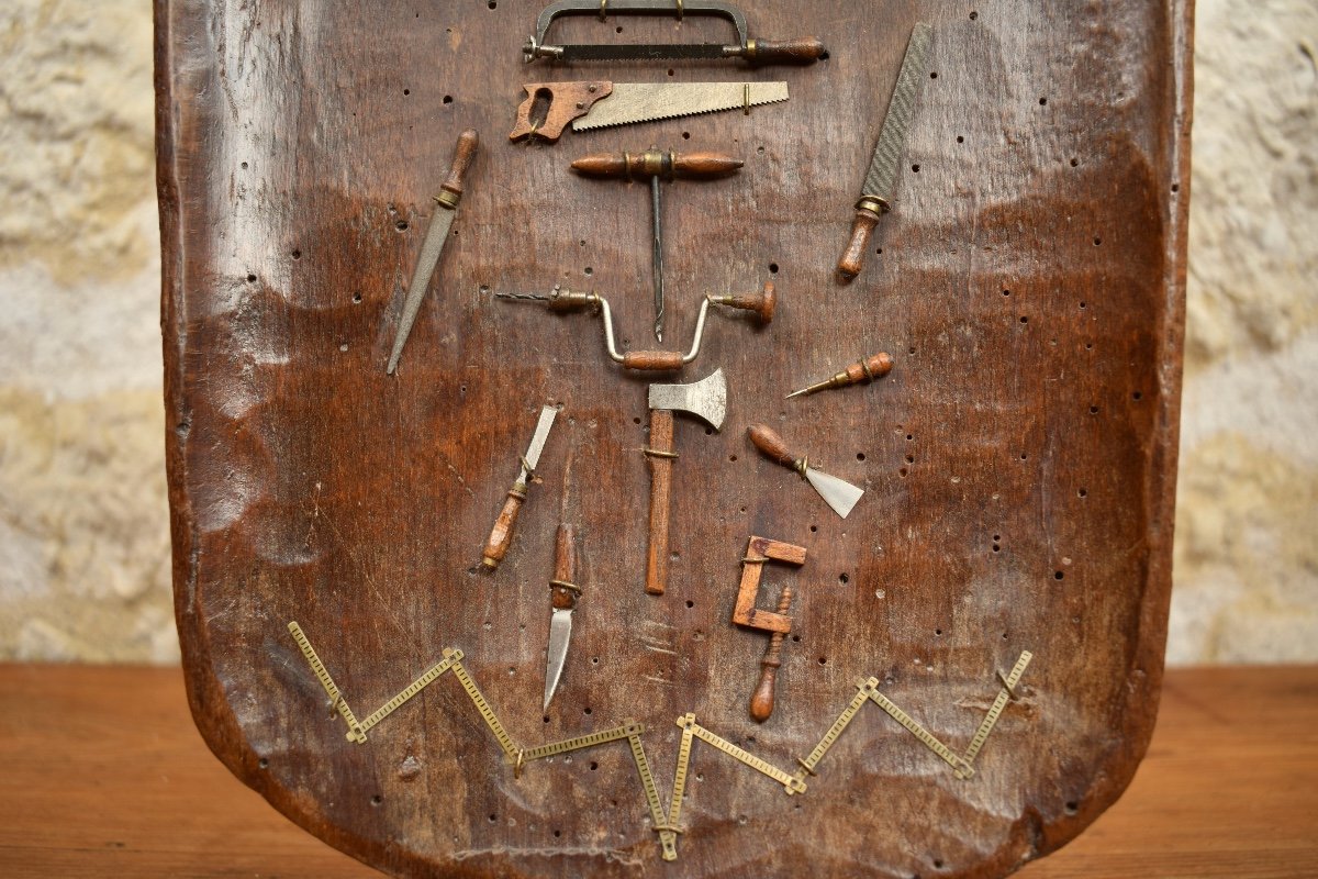 Work Of Compagnon Du Devoir - Miniature Tools - 1905-photo-2