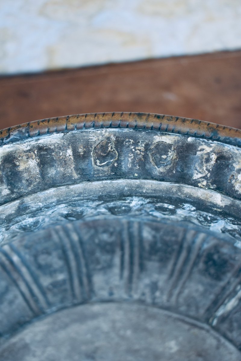 Italian Copper Wine Cooler - 17th Century -photo-3