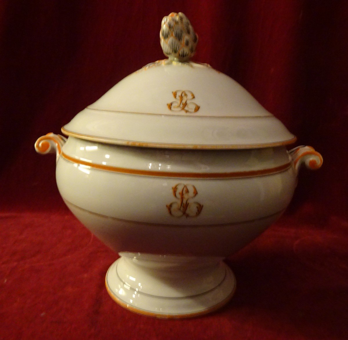 Part Of Paris Porcelain Table Service Second Empire Period-photo-3