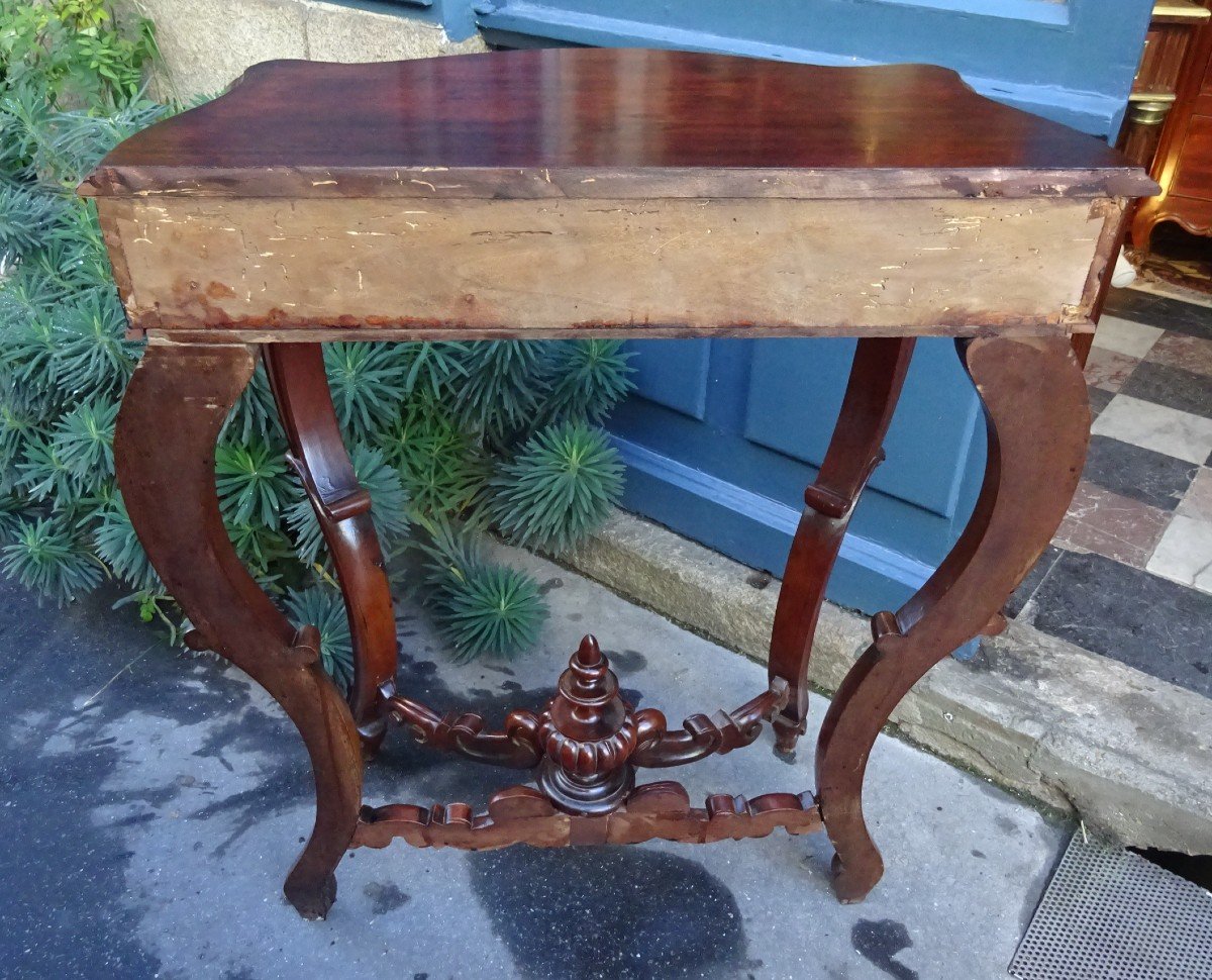 Mahogany Support Console Second Empire Period-photo-1