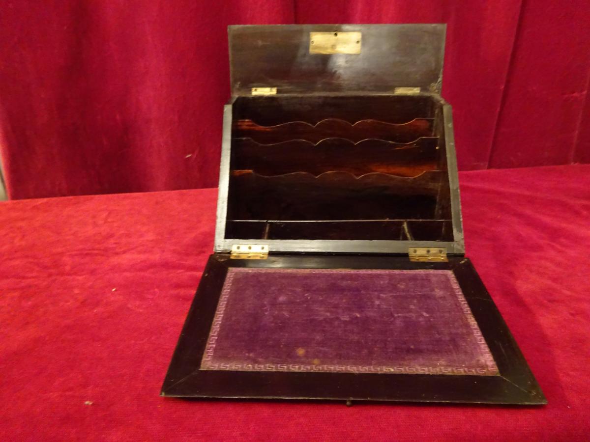 Small Portable Writing Case Napoleon III-photo-2