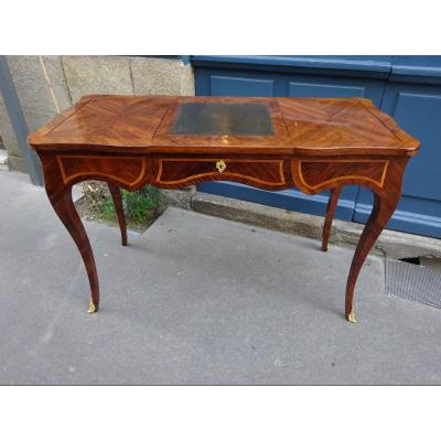 Louis XV Style Marquetry Reading Table