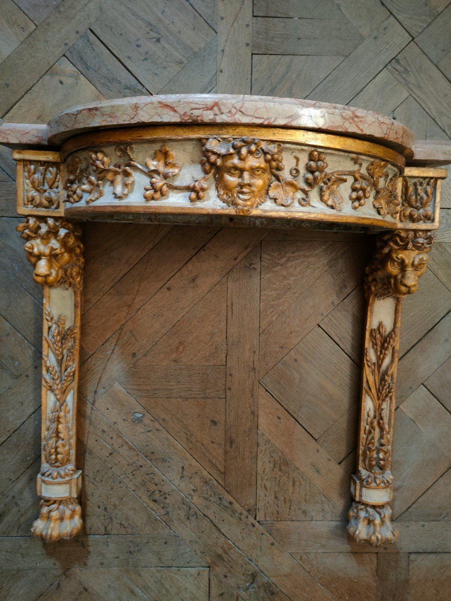 Console d'Applique Italienne XVlll